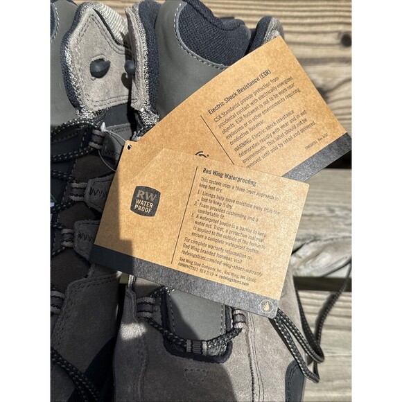NEW Red Wing Waterproof Work Boot Size 14 ASTM F2413-18 Oil Resistant Steel Toe main image 10
